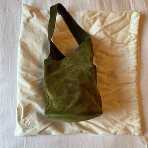 Small Silvana Bucket Bag - Avocado